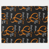 Finden Sie eine Heilung/Herz/Mama...RSD/CRPS Fleecedecke (Vorderseite (Horizontal))