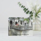 Finden Sie eine Katze! (Text) Postkarte (Stehend Vorderseite)