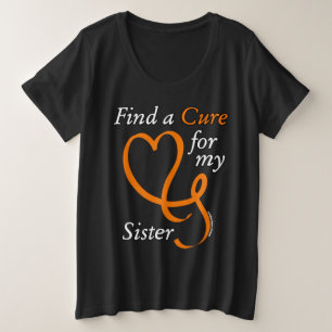 Finden Sie eine Kur/Herz/Schwester...RSD/CRPS Große Größe T-Shirt