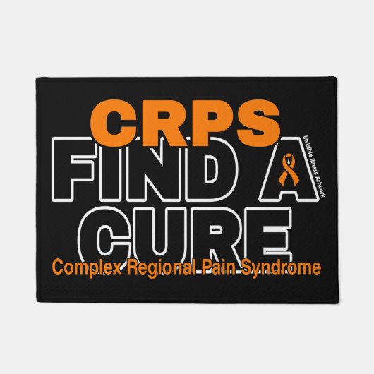 FINDEN SIE EINE KUR/KÖRPER...CRPS FUßMATTE (Vorderseite)