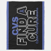 FINDEN SIE EINE KURZE/KUCHE...CVS FLEECEDECKE (Vorderseite)