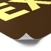 Finden Sie einen Weg oder eine Entschuldigung Poster (Ecke)