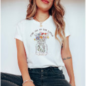 Finden Sie Freude in den Little Things Retro-Wildb T-Shirt