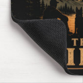 Finden Sie Frieden in der Wildnis Mousepad (Ecke)