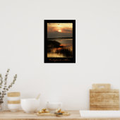 Finden Sie Frieden in... Poster (Küche)