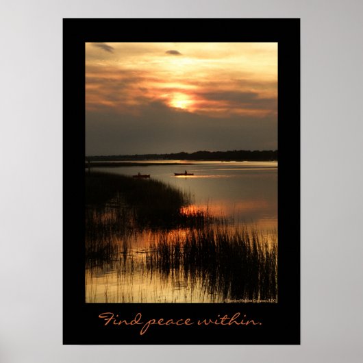 Finden Sie Frieden in... Poster (Vorne)