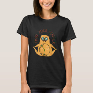 Finden Sie Ihr Center Mops Yoga T-Shirt