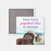 Finden Sie Ihr ewiges Glück bei Bayside Magnet (Vorderseite/Rückseite)