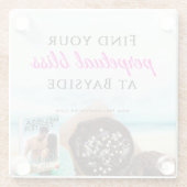 Finden Sie Ihr ewiges Glück im Bayside Untersetzer (Rückseite)