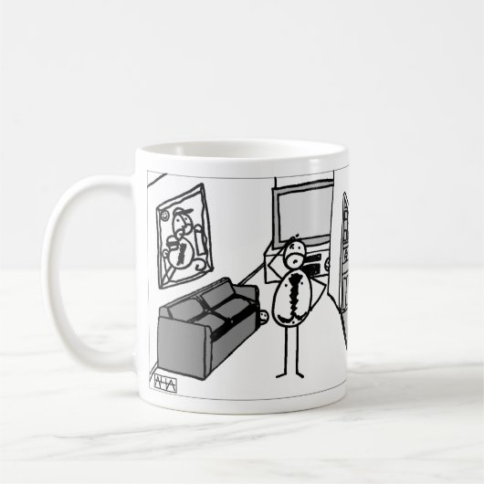 Finden Sie Ihr glückliches Kaffeetasse (Links)