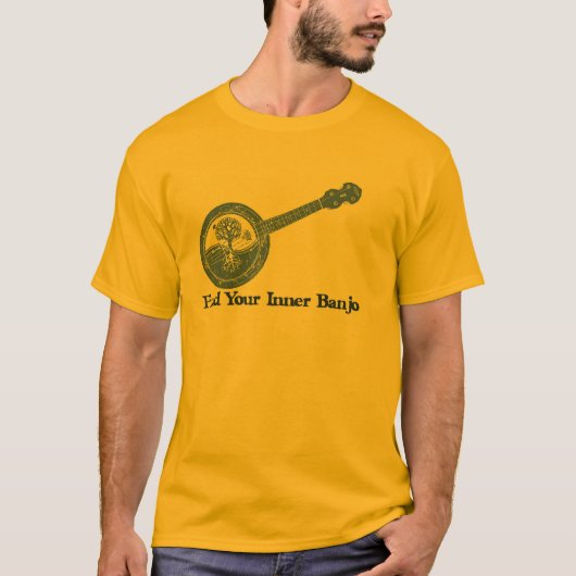 Finden Sie Ihr inneres Banjo T-Shirt (Vorderseite)