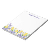 Finden Sie Ihr perfektes Bloom Notepad. Notizblock (Rotiert)