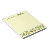 Finden Sie Ihr perfektes Bloom Notepad. Notizblock (angewinkelt)