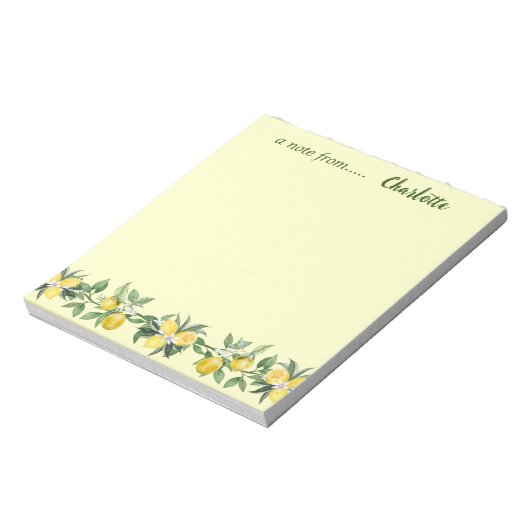 Finden Sie Ihr perfektes Bloom Notepad. Notizblock (Rotiert)