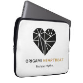 Finden Sie Ihr Rhythmus Design Laptopschutzhülle (Vorne Rechts)