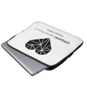 Finden Sie Ihr Rhythmus Design Laptopschutzhülle (Vorne Knopf)