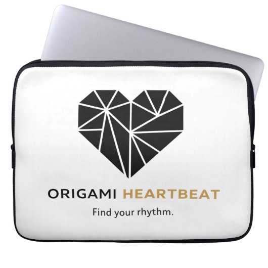 Finden Sie Ihr Rhythmus Design Laptopschutzhülle (Vorderseite)