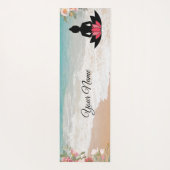 "Finden Sie Ihr Zentrum, entzünden Sie Ihren Geist Yogamatte (Rückseite)