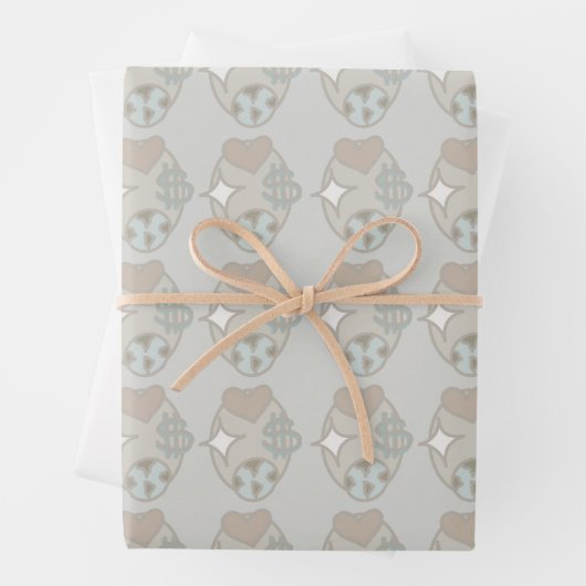 Finden Sie Ihr Ziel ✨ Ikigai Wrapping-Papier Geschenkpapier Set (Beispiel)