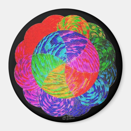 Finden Sie Ihre gelbe Ziegelstraße Magnet (Vorne)