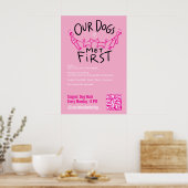 Finden Sie Ihre neue Liebe mit Hund Poster (Küche)