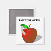 Finden Sie Ihre Nische Magnet (Vorderseite/Rückseite)