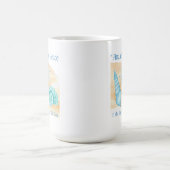 Finden Sie Ihre Ruhe in den Muscheln des Meeres. Kaffeetasse (Mittel)