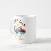 Finden Sie Ihre Ruhe mit jedem Wurf Kaffeetasse (Vorderseite Links)