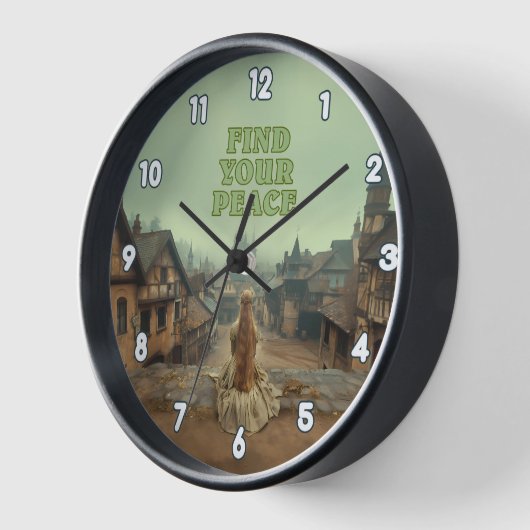 Finden Sie Ihre Ruhe und Selbstversorgung. Uhr (Winkel)