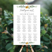 Finden Sie Ihre Sitzecke Wasserfarbe Sonnenblumen  Poster