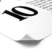 Finden Sie Ihre Sitzplätze in unserem Poster (Ecke)