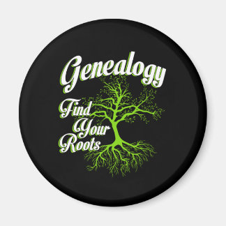 Finden Sie Ihre Stammalogie Familiengeschenk Magnet