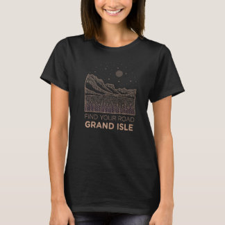 Finden Sie Ihre Straße im Freien Grand Isle Nature T-Shirt