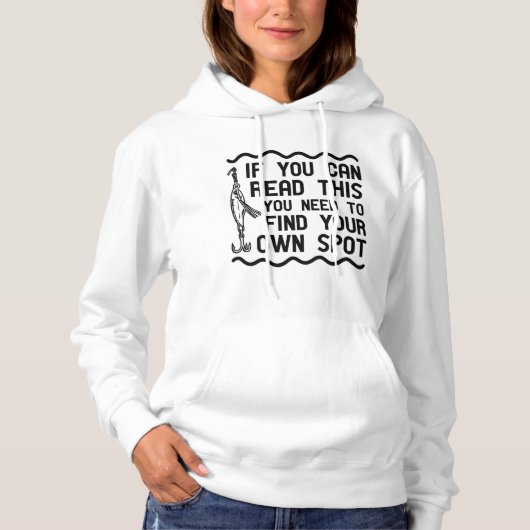 Finden Sie Ihren eigenen Platz Hoodie (Vorderseite)