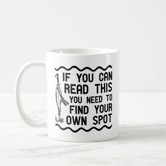 Finden Sie Ihren eigenen Platz Kaffeetasse (Links)