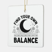 Finden Sie Ihren eigenen Saldo Keramikornament (Links)