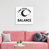 Finden Sie Ihren eigenen Saldo Leinwanddruck (Insitu (Wohnzimmer))