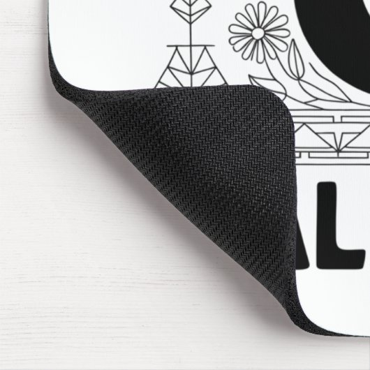 Finden Sie Ihren eigenen Saldo Mousepad (Ecke)