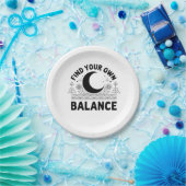 Finden Sie Ihren eigenen Saldo Pappteller (Party)