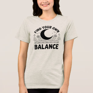 Finden Sie Ihren eigenen Saldo Tri-Blend Shirt