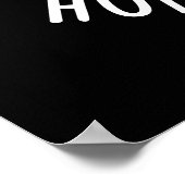 Finden Sie Ihren Hoppingplatz Funny Rabbit Pub Dar Poster (Ecke)