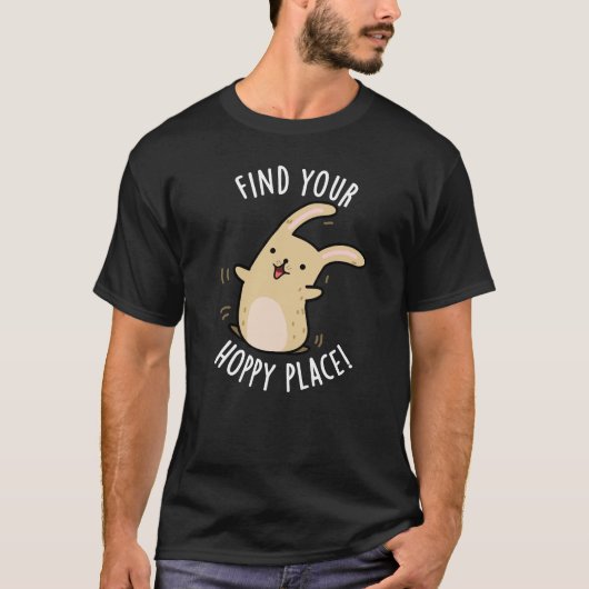 Finden Sie Ihren Hoppingplatz Funny Rabbit Pub Dar T-Shirt (Vorderseite)
