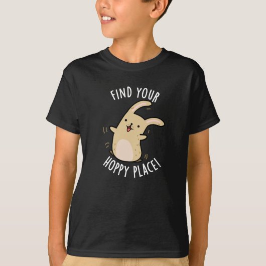 Finden Sie Ihren Hoppingplatz Funny Rabbit Pub Dar T-Shirt (Vorderseite)