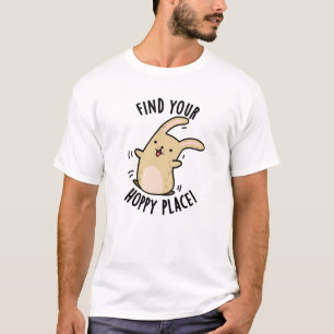 Finden Sie Ihren Hoppy Place Funny Rabbit Pub T-Shirt