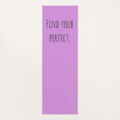 Finden Sie Ihren perfekten Yoga Mat Yogamatte (Rückseite)