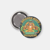 Finden Sie Ihren Pot of Gold Green Day of Joy! Magnet (Vorderseite/Rückseite)