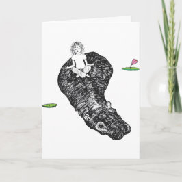 Finden Sie Ihren Saldo - Grußkarte Karte