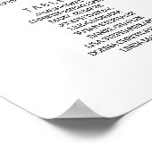 Finden Sie Ihren Tisch - Hochzeitsskalender Poster (Ecke)