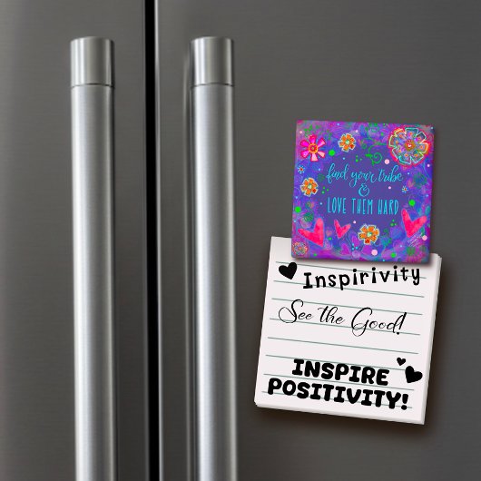 Finden Sie Ihren Tribe Fun Lila Friends Hearts Nie Magnet