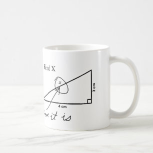 Finden Sie Mathe-Test-Kaffee-Tasse X lustige Kaffeetasse